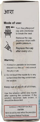 Ara Bottle Of 10ml Eye Drops