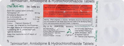Tel Ah 40mg Strip Of 10 Tablets