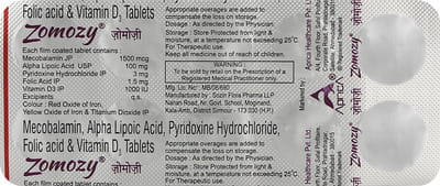 Zomozy Strip Of 10 Tablets