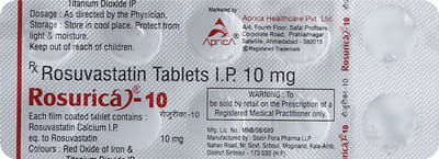 Rosurica 10mg Strip Of 10 Tablets