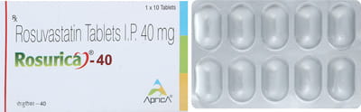 Rosurica 40mg Strip Of 10 Tablets