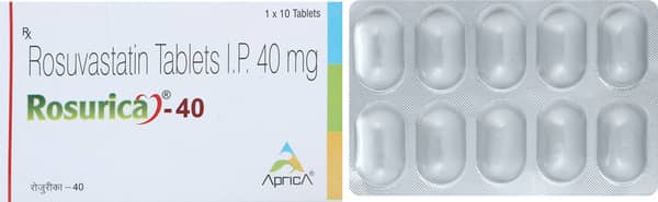 Rosurica 40mg Strip Of 10 Tablets