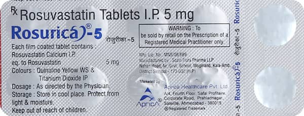 Rosurica 5mg Strip Of 10 Tablets