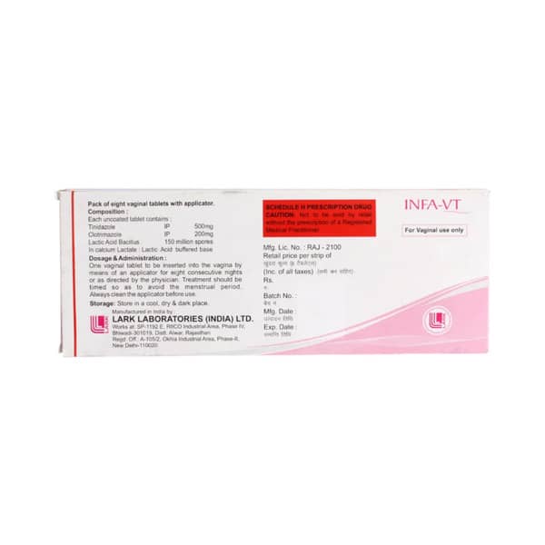 Infa Vt Strip Of 8 Tablets