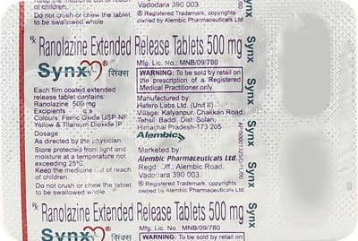 Synx 500mg Strip Of 10 Tablets