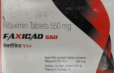 Faxicad 550mg Strip Of 10 Tablets