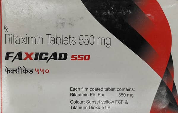 Faxicad 550mg Strip Of 10 Tablets