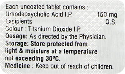 Ursocad 150mg Strip Of 10 Tablets