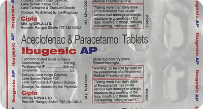 Ibugesic Ap Strip Of 10 Tablets