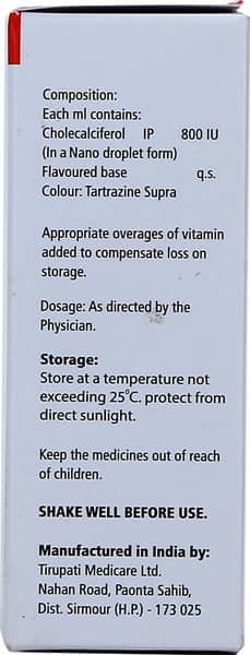 Calshine P 800iu Bottle Of 30ml Oral Drops