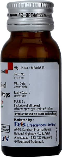 Calshine P 800iu Bottle Of 30ml Oral Drops