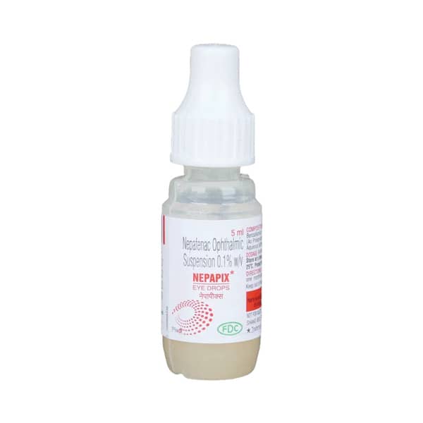 Nepapix 0.1% Bottle Of 5Ml Eye Drops