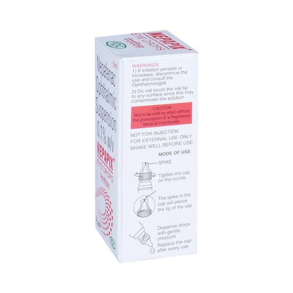 Nepapix 0.1% Bottle Of 5Ml Eye Drops