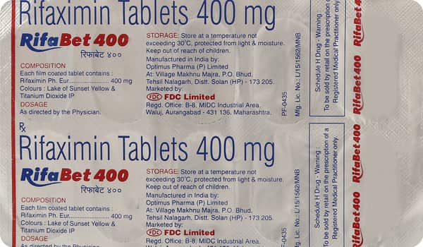Rifabet 400Mg Strip Of 10 Tablets
