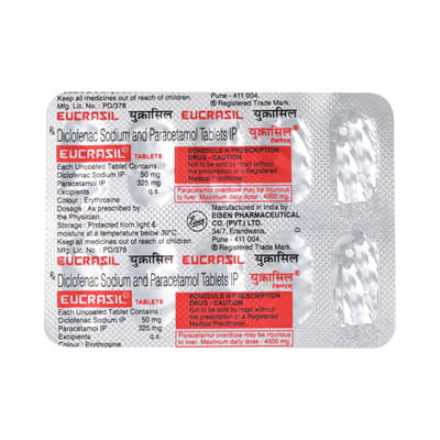 Eucrasil Strip Of 10 Tablets