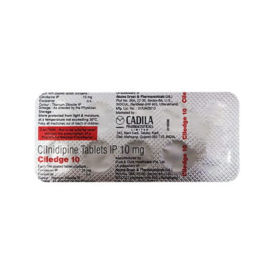 Ciledge 10mg Strip Of 10 Tablets
