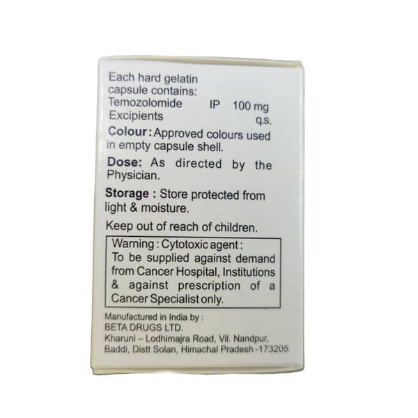 Temcad 100Mg Strip Of 5 Capsule