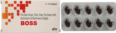 Boss Strip Of 10 Capsules