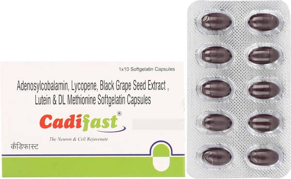 Cadifast Strip Of 10 Capsules