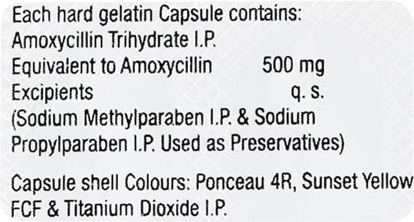 Ronemox 500mg Strip Of 10 Capsules