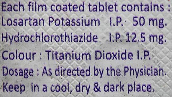 Lotak H Strip Of 20 Tablets