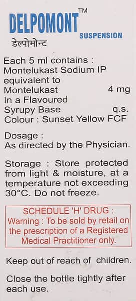 Delpomont Bottle Of 100ml Suspension