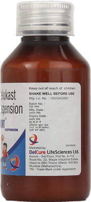 Delpomont Bottle Of 100ml Suspension