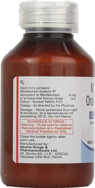 Delpomont Bottle Of 100ml Suspension