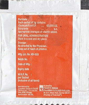 Zindee 60000iu Sachet 1gm