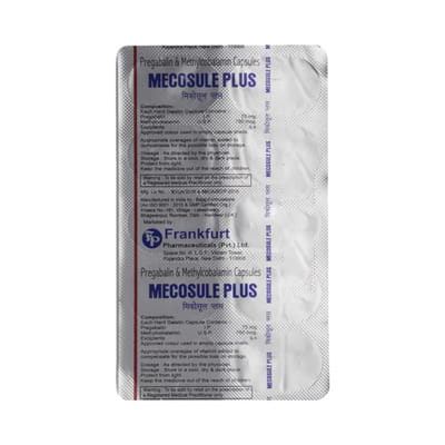 Mecosule Plus Strip Of 10 Capsules