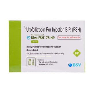 Diva Fsh 75Iu Dry Vial Of 1 Powder For Injection