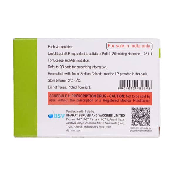 Diva Fsh 75Iu Dry Vial Of 1 Powder For Injection