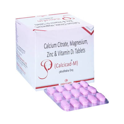 Calcicad M Strip Of 15 Tablets