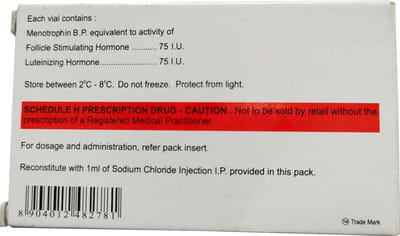 Diva Hmg 75iu Dry Vial Of 1 Powder For Injection