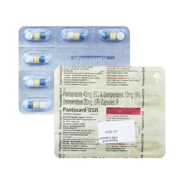 Pantocard Dsr Strip Of 10 Capsules