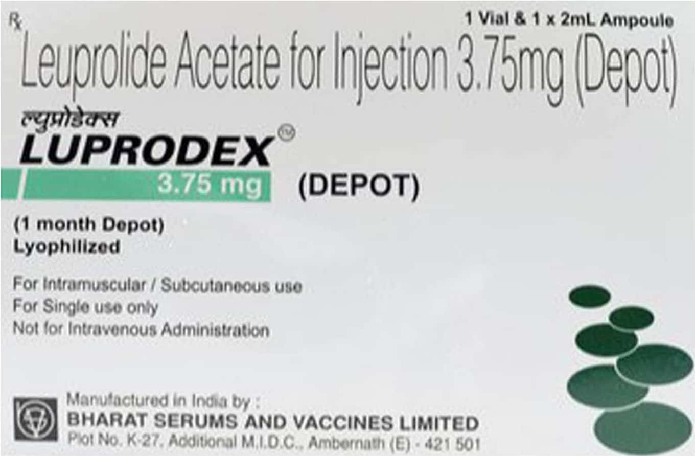 luprodex depot 3.75mg powder for injection