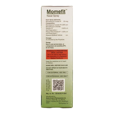 Momefit Bottle Of 10ml Nasal Spray