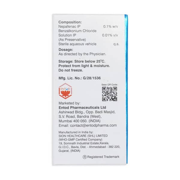 Nepatop Bottle Of 5Ml Eye Drops