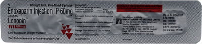 Lonopin 60mg Pre Filled Syringe Of 0.6ml Injection