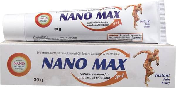 Nanomax Tube Of 30gm Gel