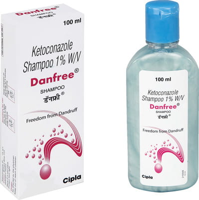 Danfree 1% Bottle Of 100ml Shampoo