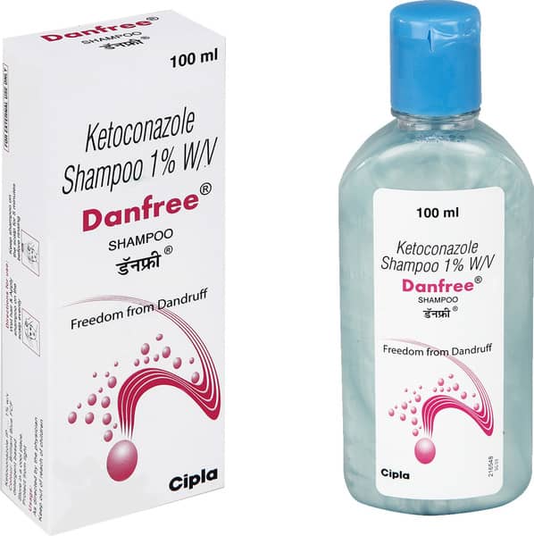 Danfree 1% Bottle Of 100ml Shampoo