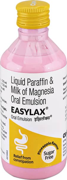 Easylax Pineapple Flavour Sugar Free Bottle Of 170ml Emulsion