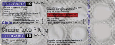 Cilogard 10mg Strip Of 10 Tablets