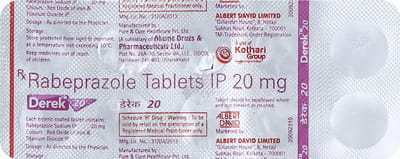 Derek 20mg Strip Of 10 Tablets