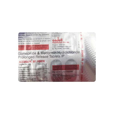 Accuglim M1 Forte Tablets