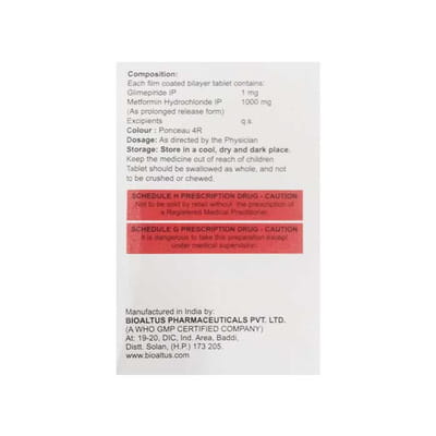 Accuglim M1 Forte Tablets