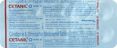 Cetanil O Strip Of 10 Tablets