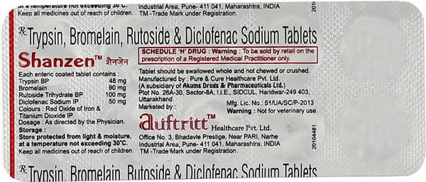 Shanzen Strip Of 10 Tablets