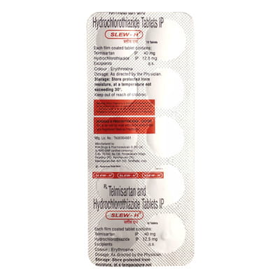 Slew H Strip Of 10 Tablets